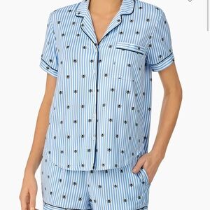 NWT Kate Spade Bee Two Piece Pajama Set
